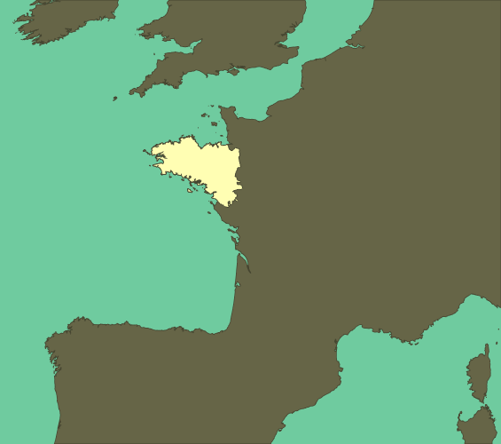 Brittany in Atlantic Europe